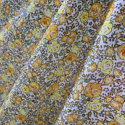 FLORAL PRINTED COTTON FABRIC (60inch)