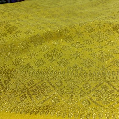 SONGKET Sulam Benang Emas 45" (FAB_SGK_02)