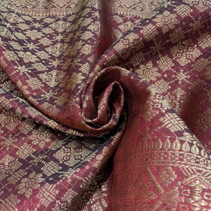 SONGKET Sulam Benang Emas 45" (FAB_SGK_02)